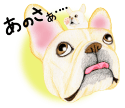 PLANET OF THE FRENCH BULLDOG sticker #3937954