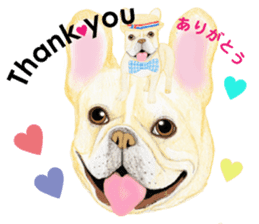 PLANET OF THE FRENCH BULLDOG sticker #3937955