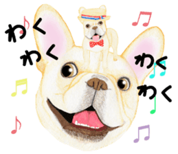 PLANET OF THE FRENCH BULLDOG sticker #3937958