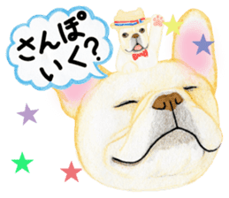 PLANET OF THE FRENCH BULLDOG sticker #3937961
