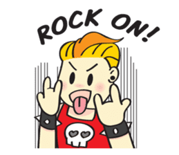 I'm A Rock Star (English) sticker #3938331