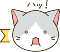 face of cat sticker #3938656