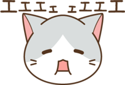 face of cat sticker #3938666