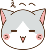 face of cat sticker #3938668