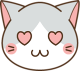 face of cat sticker #3938670