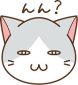 face of cat sticker #3938673