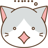 face of cat sticker #3938677