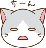 face of cat sticker #3938678