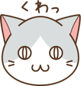 face of cat sticker #3938683