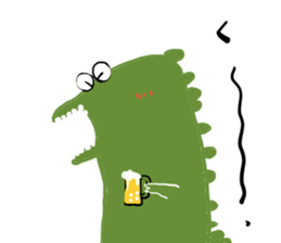 aiue-wani-san sticker #3938693