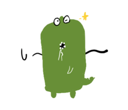 aiue-wani-san sticker #3938697