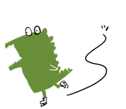 aiue-wani-san sticker #3938703