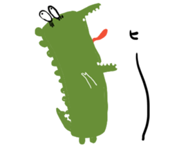 aiue-wani-san sticker #3938709