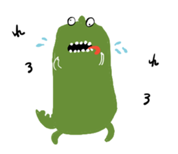 aiue-wani-san sticker #3938722