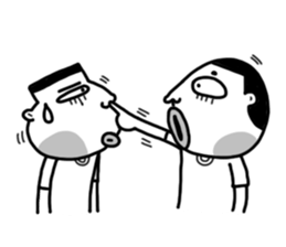 joe and toby part2(for all) sticker #3938743