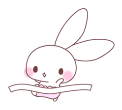 events with baby rabbit and panda sticker #3938841