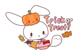 events with baby rabbit and panda sticker #3938844