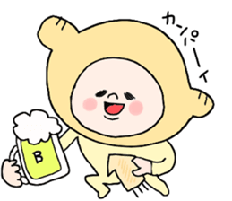 Ginger man sticker #3939759