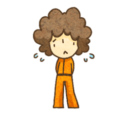 Afro and Afro sticker #3940256