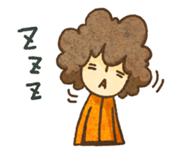Afro and Afro sticker #3940277
