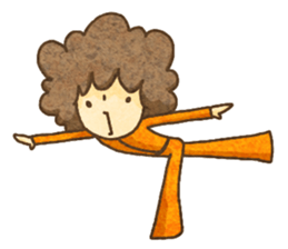 Afro and Afro sticker #3940278