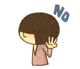 Afro and Afro sticker #3940280