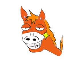 Horse a day sticker #3940493