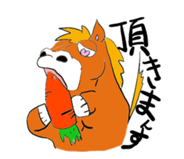 Horse a day sticker #3940500