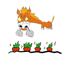 Horse a day sticker #3940501