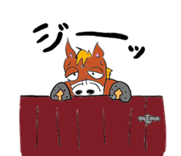 Horse a day sticker #3940519