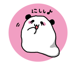 Parka girl and Mr. panda sticker #3940729