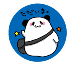 Parka girl and Mr. panda sticker #3940731