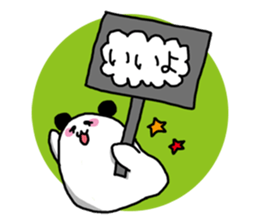 Parka girl and Mr. panda sticker #3940736