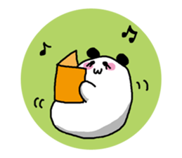 Parka girl and Mr. panda sticker #3940760