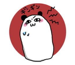 Parka girl and Mr. panda sticker #3940765