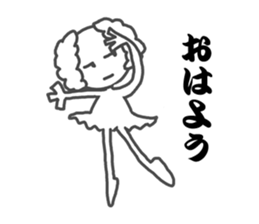 Do a costume play and return an answer sticker #3941327