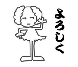 Do a costume play and return an answer sticker #3941333