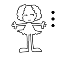 Do a costume play and return an answer sticker #3941335