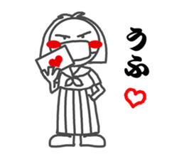 Do a costume play and return an answer sticker #3941342