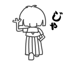 Do a costume play and return an answer sticker #3941346