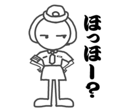 Do a costume play and return an answer sticker #3941347