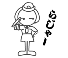 Do a costume play and return an answer sticker #3941348