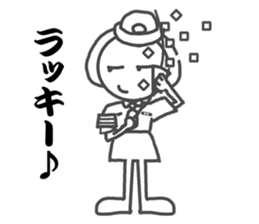 Do a costume play and return an answer sticker #3941352