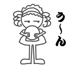 Do a costume play and return an answer sticker #3941354