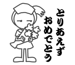 Do a costume play and return an answer sticker #3941360