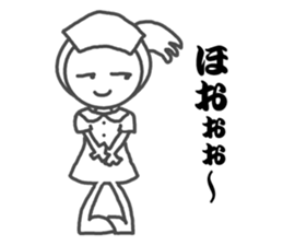 Do a costume play and return an answer sticker #3941363