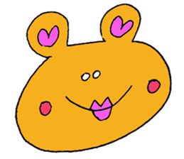 Expressive frogs sticker #3942642