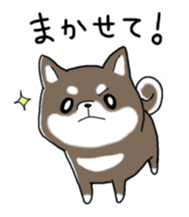My Shiba dog 2 sticker #3943385