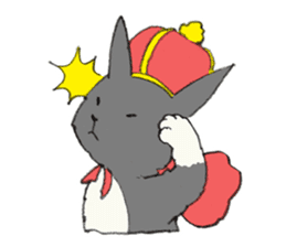 Prince of black cat sticker #3943530