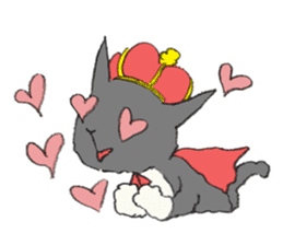 Prince of black cat sticker #3943539